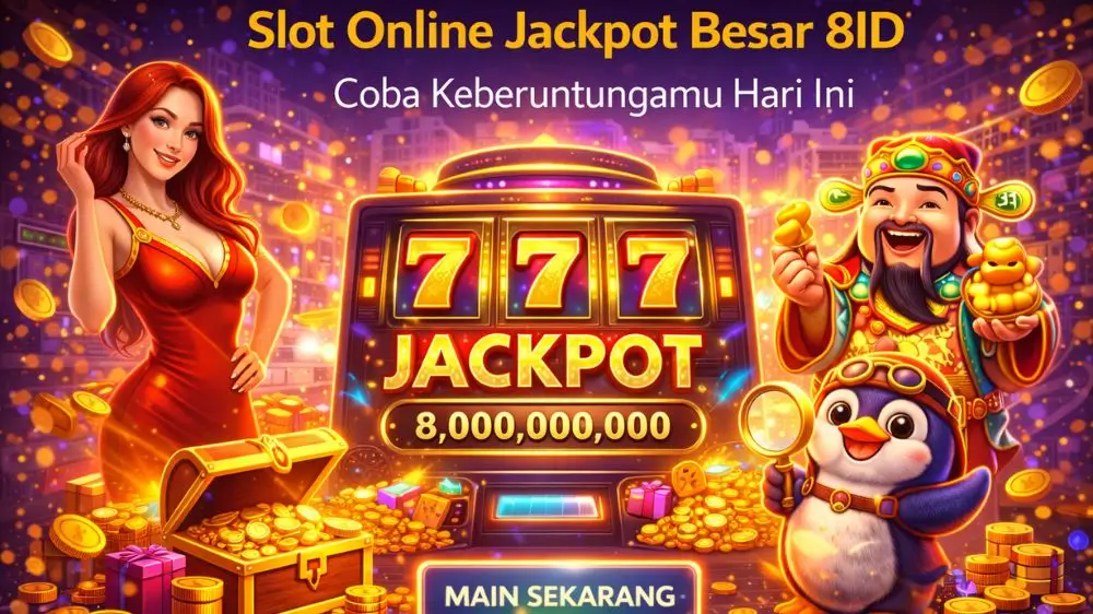 Slot Online Jackpot Besar 8ID? Coba Keberuntunganmu Hari Ini